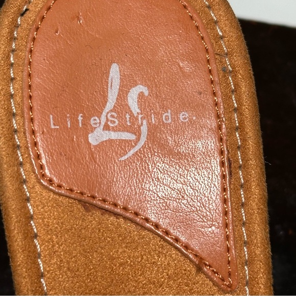 Life Stride Women's Brown Slide Sandals Size 5.5 - Picture 2 of 11